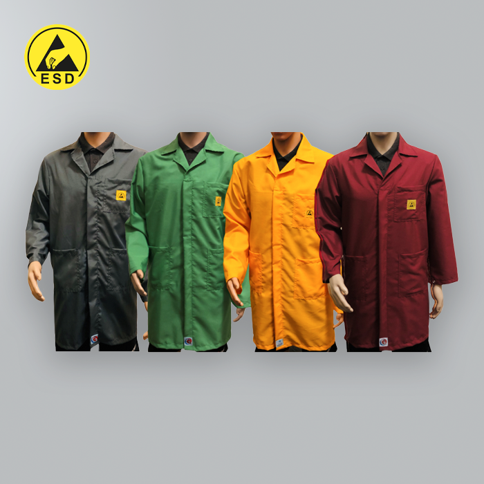 PREMIUM ESD Lab Coats (14 colours)  PREMIUM ESD Lab Coats (14 colours)